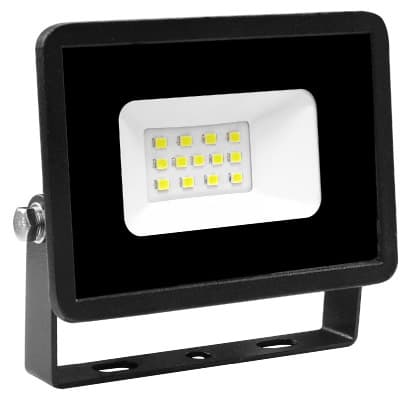 LED reflektor 10W LRF013EW-10/BK