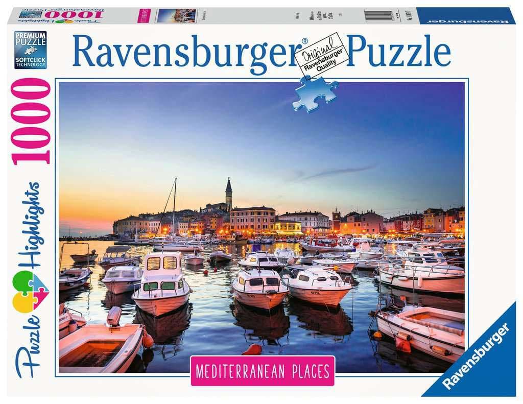 Puzzle 1000 delova Mediteranska Hrvatska Ravensburger 14979
