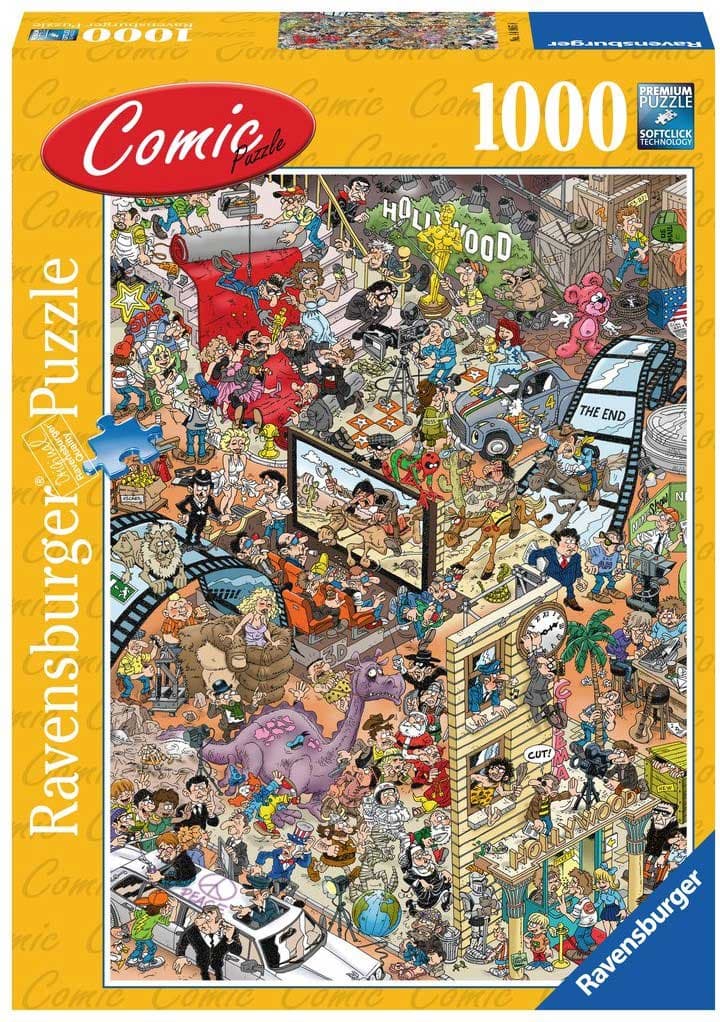 Puzzle 1000 delova Strip Holivud Ravensburger 14985