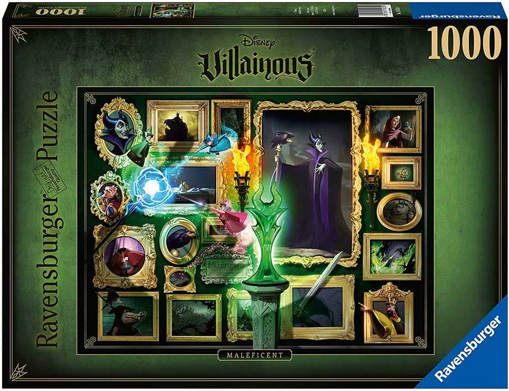 Puzzle 1000 delova Grdana - Disney Villainous Ravensburger 15025