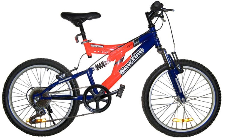 Mountain Bike - Bicikl Twister 20 in - Žuto - Narandžasti