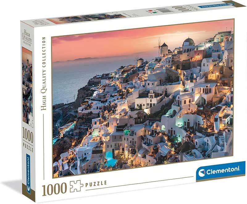 Puzzle slagalica 1000 delova Nijanse Santorinija Clementoni HQC 39885