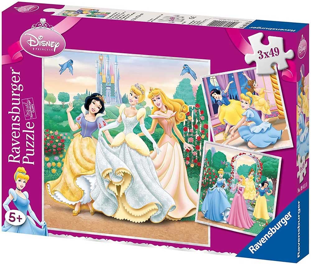 Puzzle 3x49 delova Disney Princesses Ravensburger 09411
