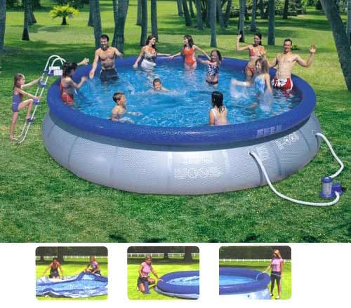 Bazen Bestway FastSet 549x132 KOMPLET