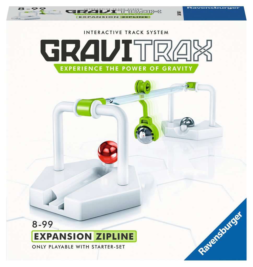 RAVENSBURGER Edukativni set Nauka za decu Igra GRAVITRAX Zipline DODATAK RA26158
