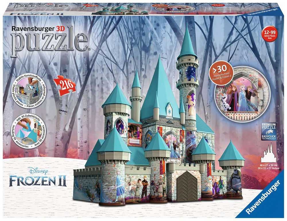 RAVENSBURGER 3D puzzle Dvorac Disney Frozen II RA11156