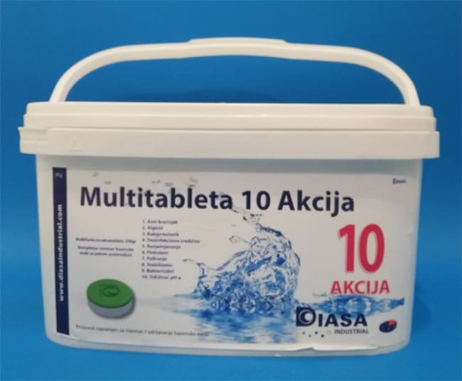 Multi tablete 10u1 Višenamensko sredstvo za tretman vode u bazenima 6kg