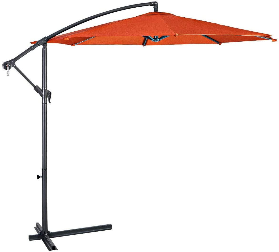 Viseći Banana Suncobran 3 m - Sol - Orange