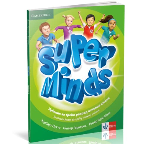 Klett Engleski jezik Super minds 3 Udžbenik za treći razred osnovne škole