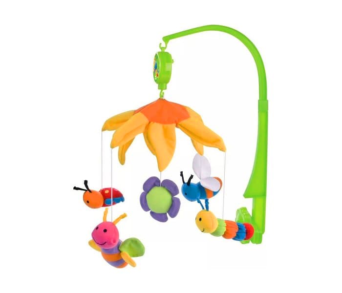 CANPOL Muzička vrteška za krevetac COLORFUL BEES plišana 2/348