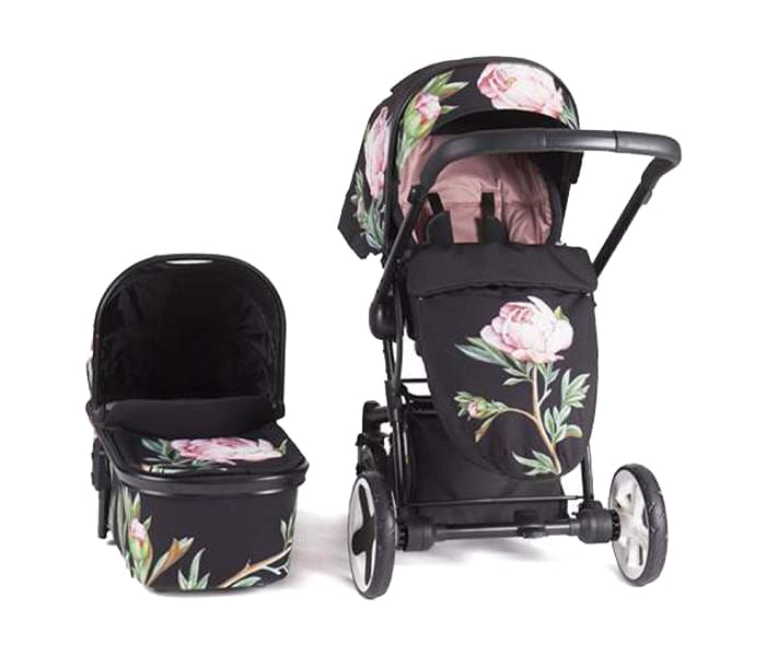 KIKKA BOO Kolica za bebe TENDER 2 u 1 Flowers 31001020042