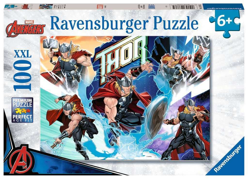 Puzle 100 delova Marvel Thor Ravensburger 13376