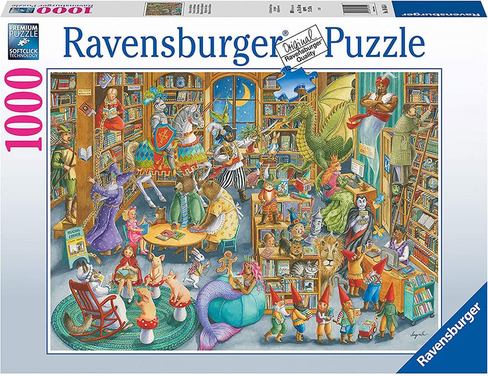 Ravensburger Puzzle 1000 delova - Ponoć u biblioteci 16455