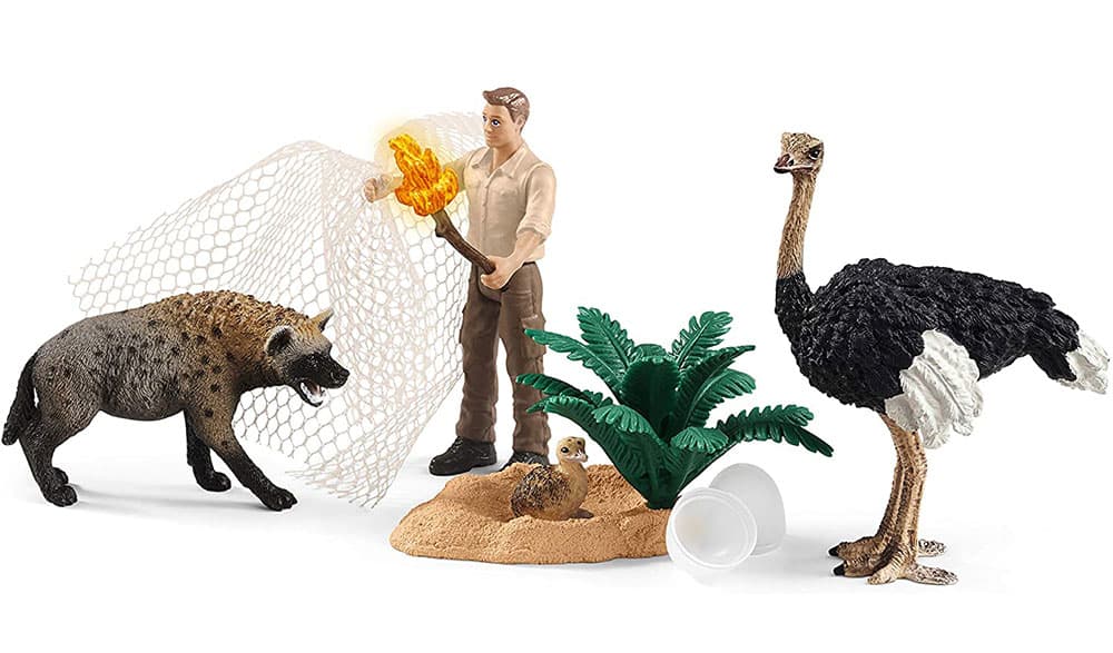 Schleich Figure Divlje životinje - Hijena napada 42504