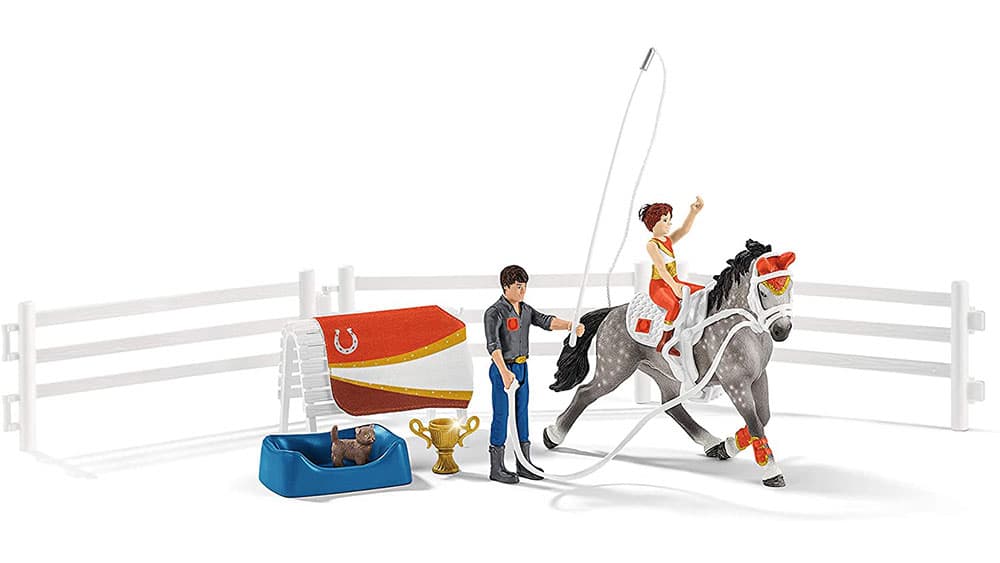 Schleich Figure Konji - Mia i akrobatsko jahanje 42443