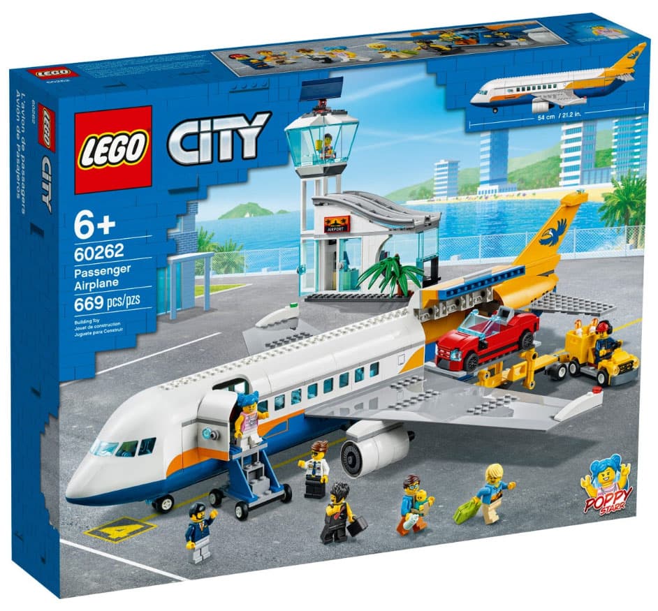 LEGO® City Kocke Putnički avion 60262