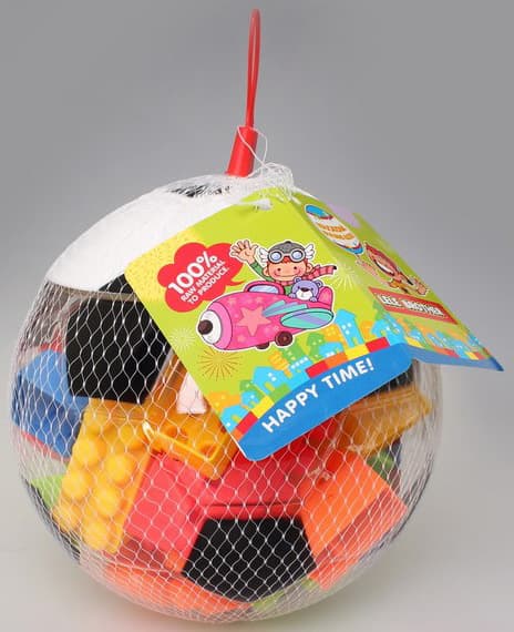 Lele Brother 2 u 1 Dečije kocke Plastične kocke FUDBALSKA LOPTA 876012