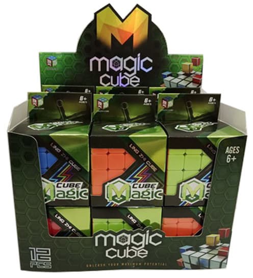 Rubikova kocka Zelena Magic Cube 885000