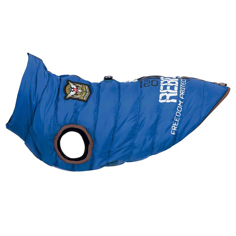 Jakna za psa Saint-Malo Blue leđa 40cm Trixie 67923