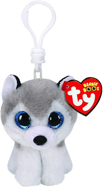 TY Beanie Boos Privezak Plišana igračka Haski Buff 35240