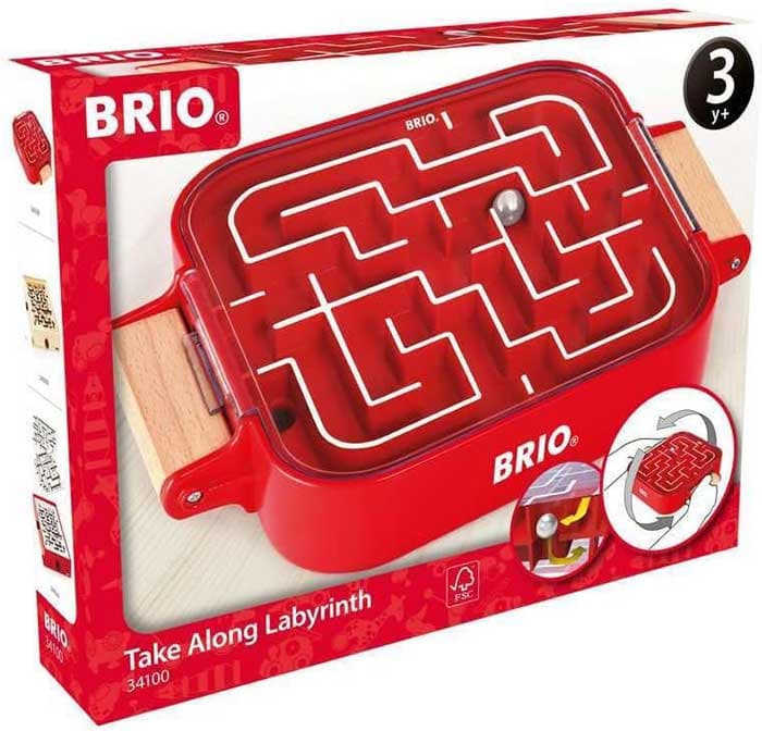 BRIO Igra spretnosti Lavirint za poneti 34100
