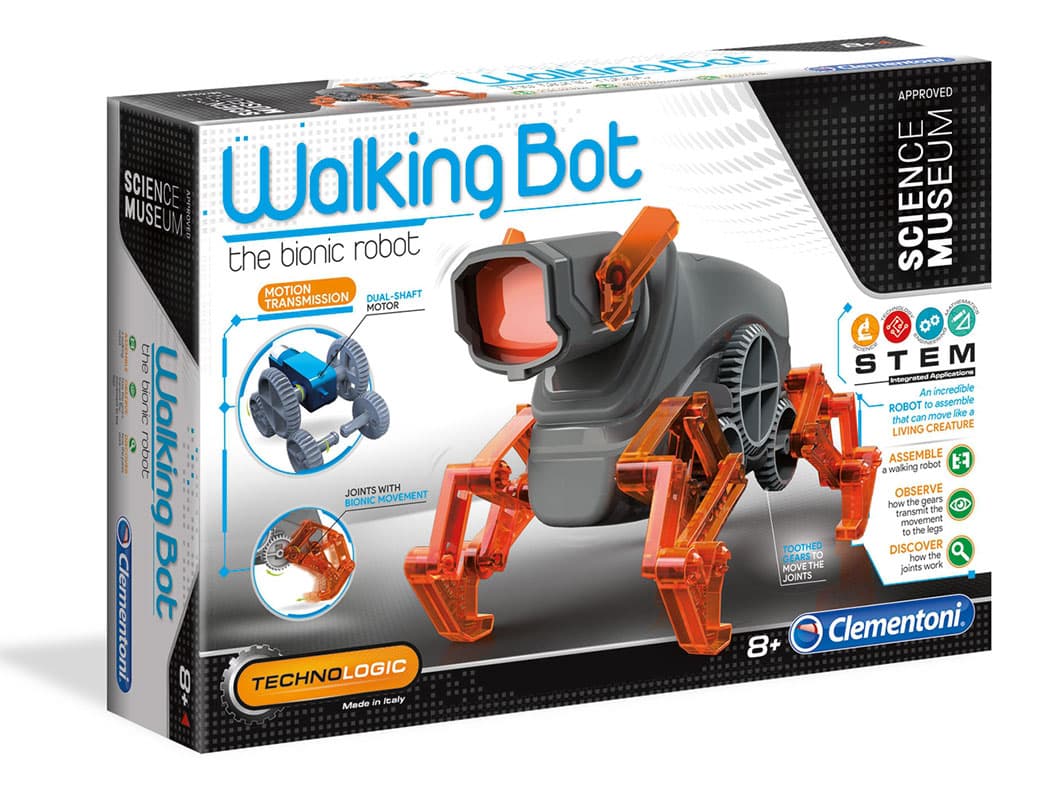 CLEMENTONI Science Museum WalkingBot ROBOT CL75039