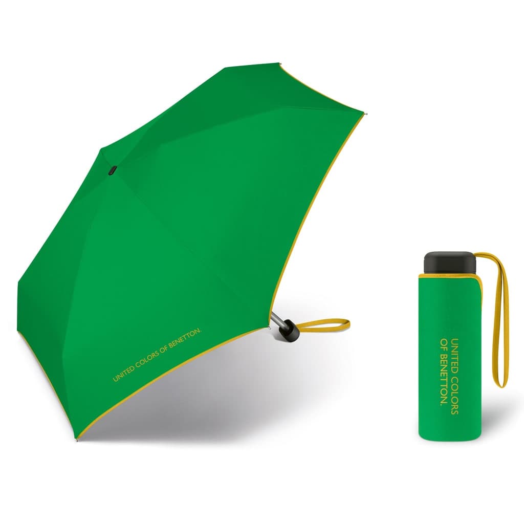 BENETTON Ultra Mini Flat kišobran green