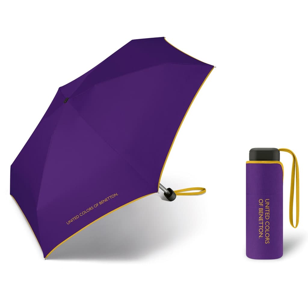 BENETTON Ultra Mini Flat kišobran purple