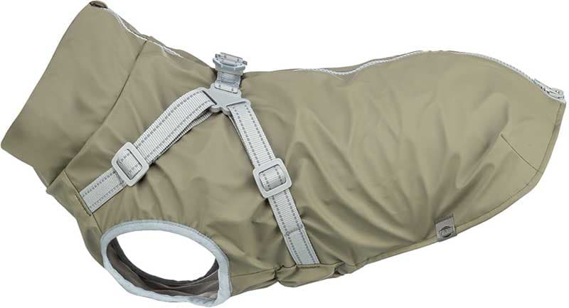 Odelo sa integrisanim amom za pse leđa 33cm Pontis olive 6801910