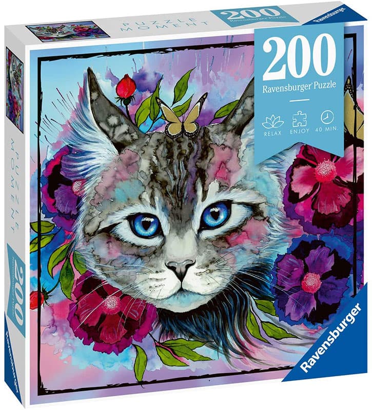 Ravensburger Puzzle moment Slagalica za odrasle 200 delova - Mačije oči 12960