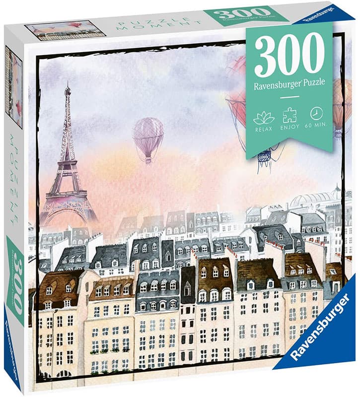 Ravensburger Puzzle moment Slagalica za odrasle 300 delova - Baloni nad Parizom 12968