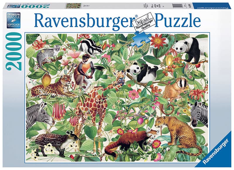 Ravensburger Puzzle 2000 - Džungla 16824