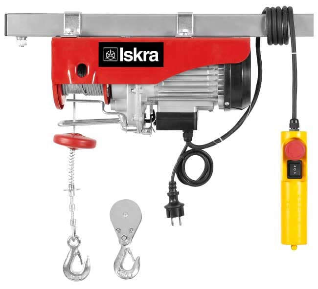 Iskra Električna dizalica sa sajlom 1050W EV-300-600