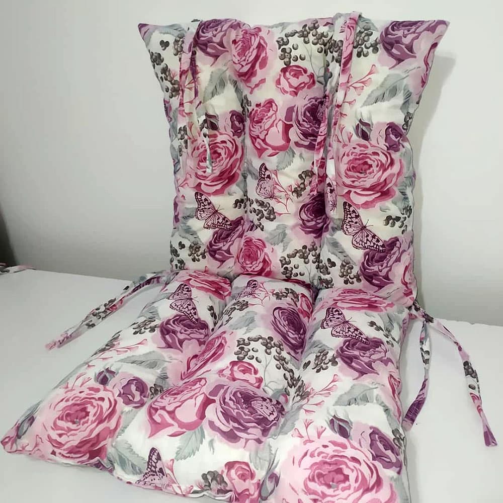 Jastuk Za Stolicu Sa Naslonom 1 kom. 60 x 120 cm ROSES