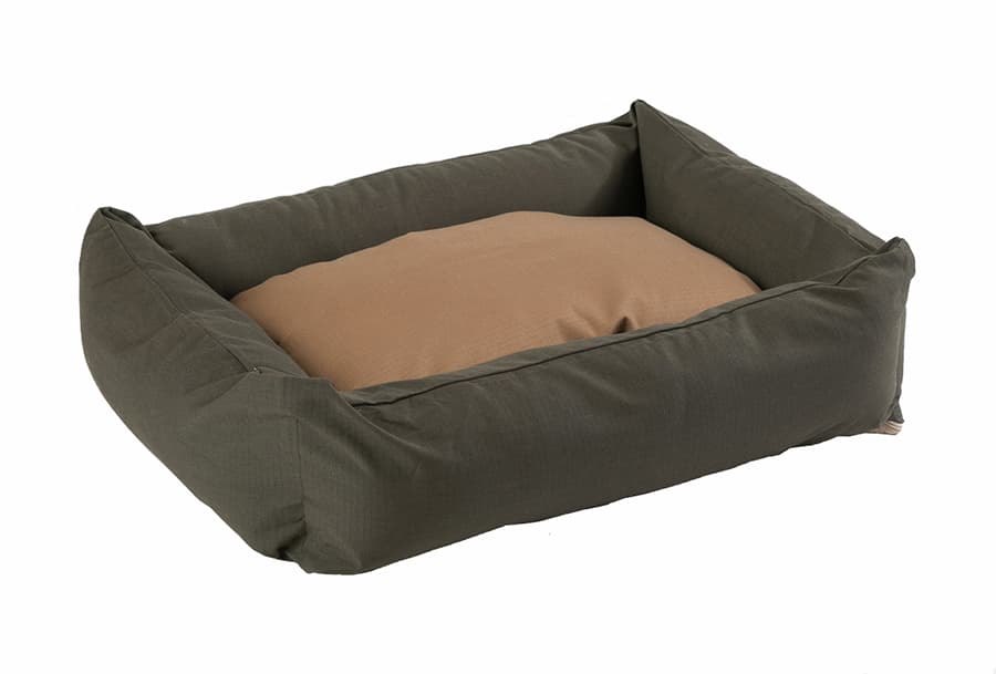 Pet Line Krevet za pse Square Olive-Beige 90cm 7-8