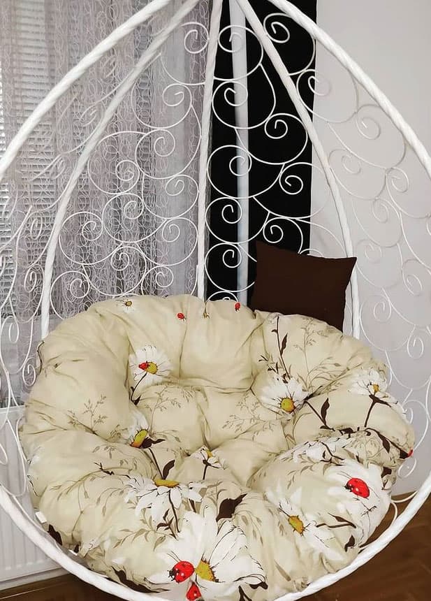 Okrugli jastuk sedalica za stolice 50 cm - Bele Rade