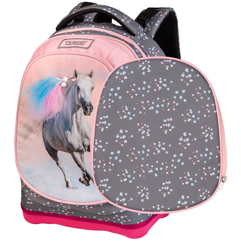 Target ranac za školu sa dva lica Superlight Petit Feather Stallion