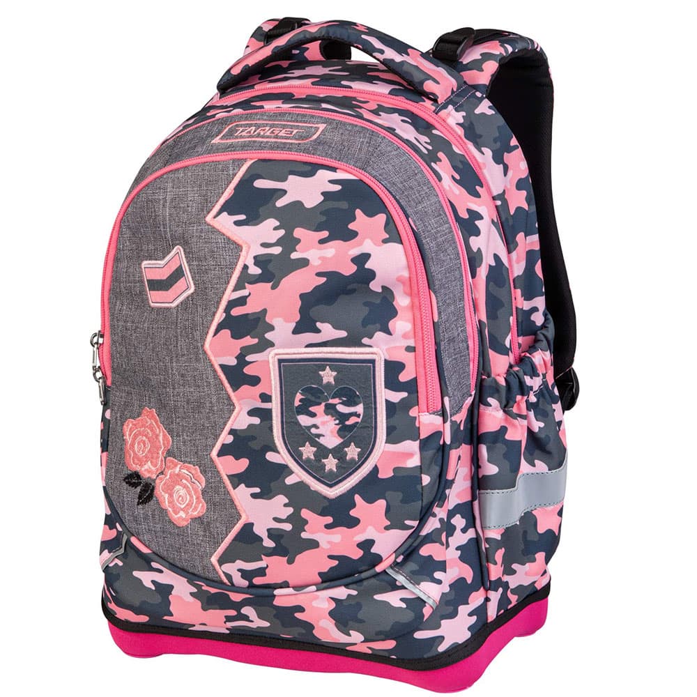 Target ranac za školu Superlight Petit Army Girl