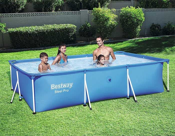 Bestway 56404 Pravougaoni bazen sa čeličnom konstrukcijom 300 x 201 x 66