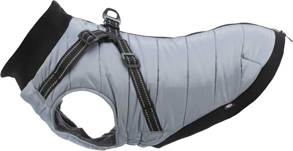 Odelo sa integrisanim amom za pse leđa 33cm Pontis grey Trixie 680343