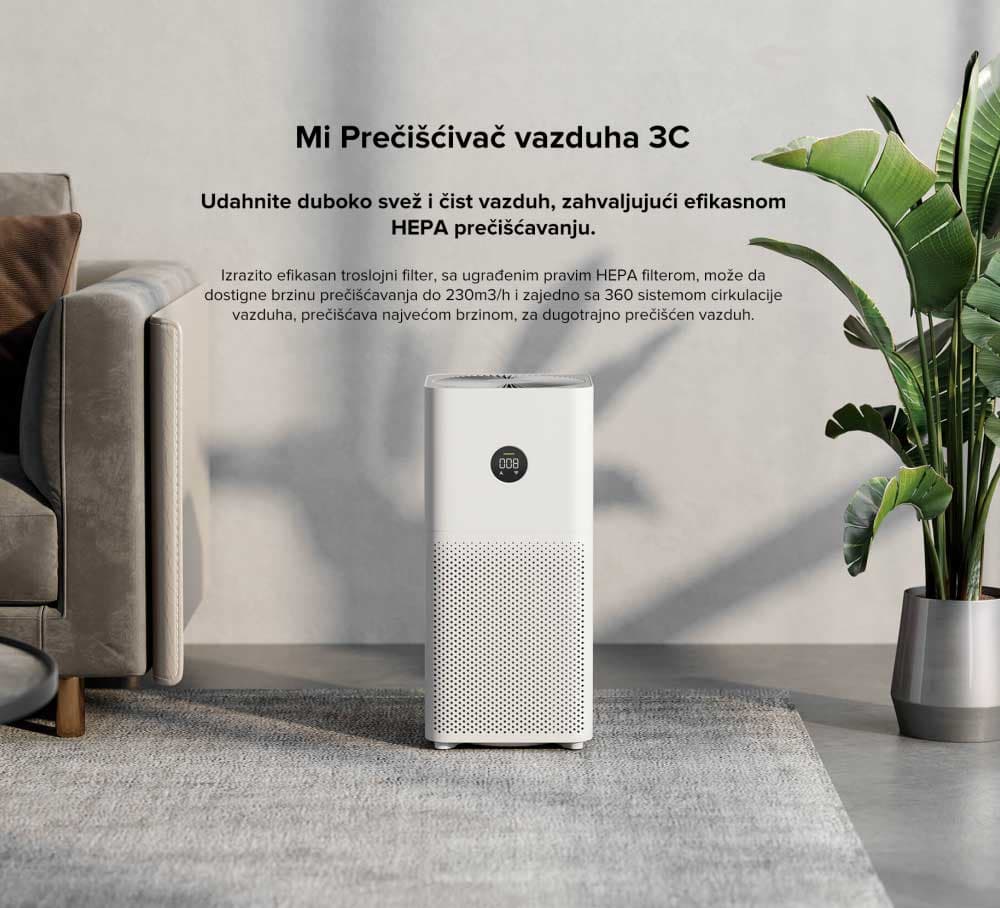 Prečišćivač vazduha Xiaomi Mi Air Purifier 3C EU