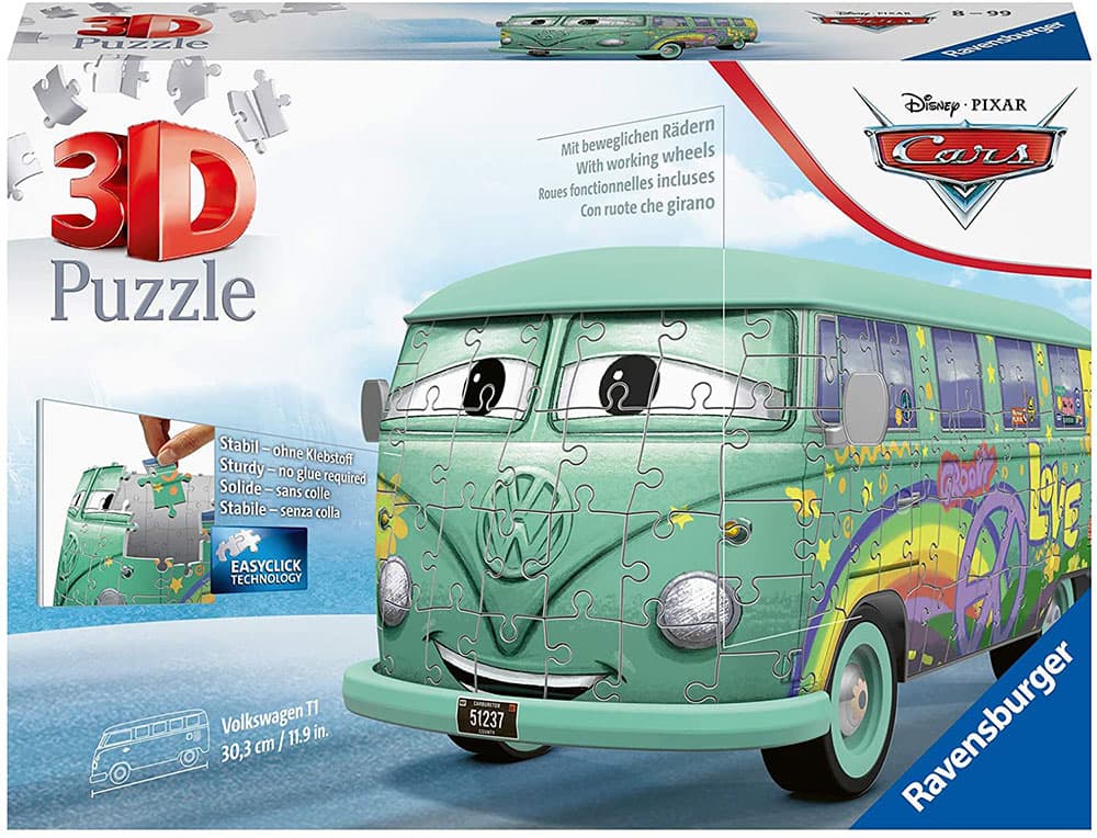 Ravensburger 3D Puzzle Slagalica - Disney Cars Filmor 11185