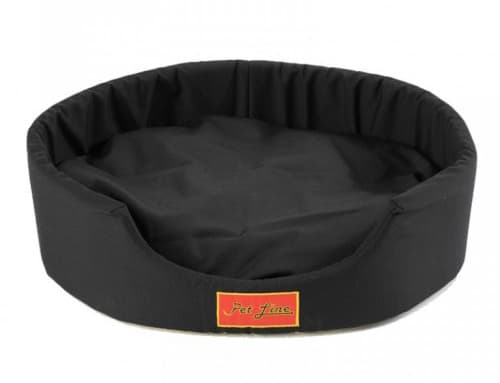 Pet Line Krevet za velike pse Oval Crni 92cm