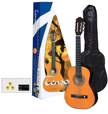 Tenson starter set classic guitar ¾ Player Pack