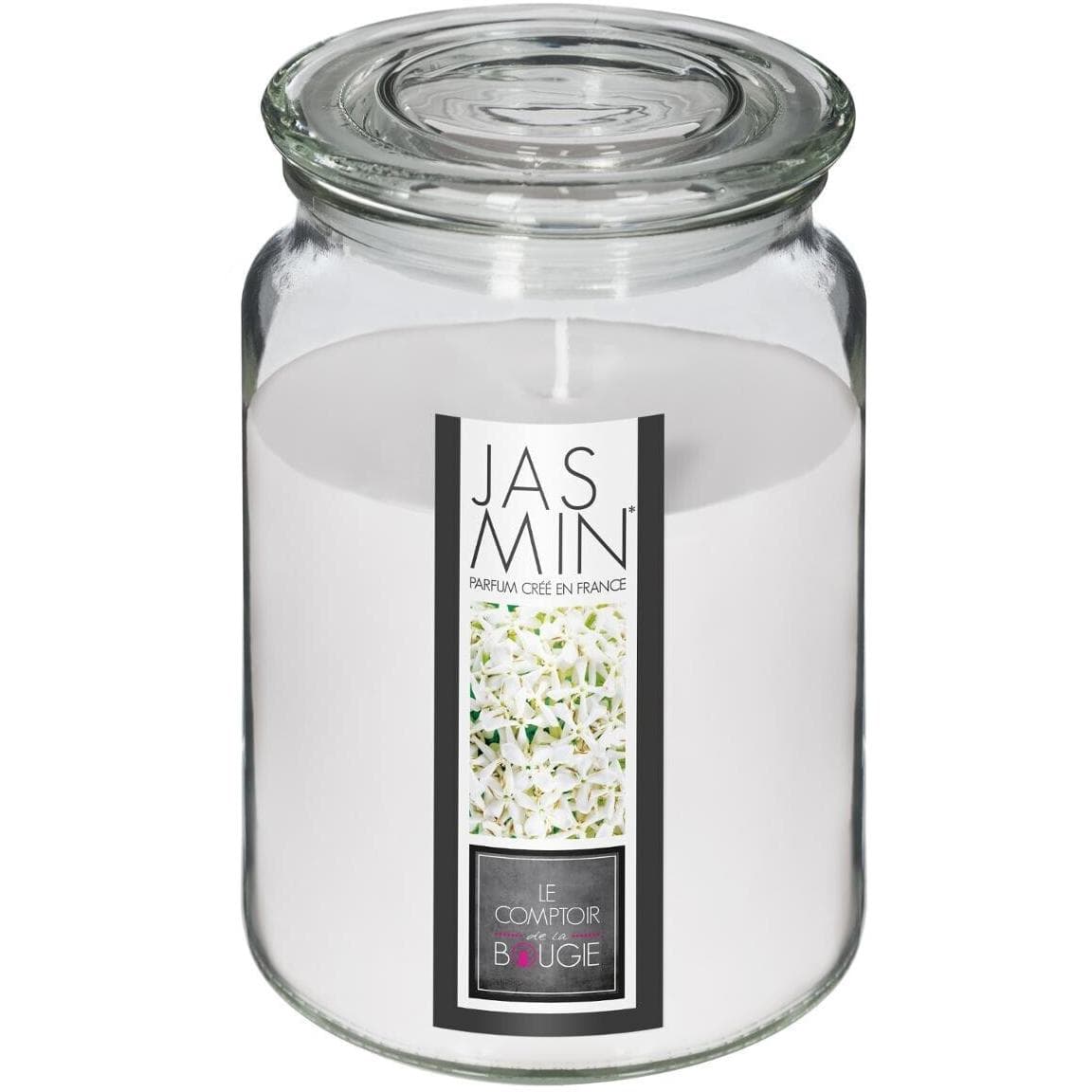 Atmosphera Sveca U Staklenoj Posudi Jasmin 10x14,5cm Staklo/vosak Bela