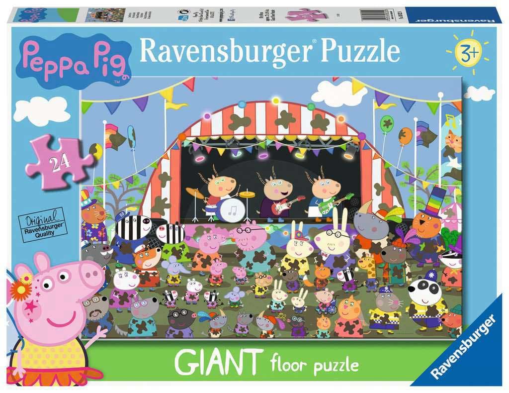 Velike podne puzle 24 dela - Pepa Prase Ravensburger 03022
