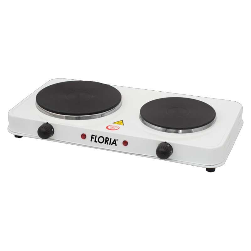 Floria Rešo sa 2 ringle Beli ZLN2843W
