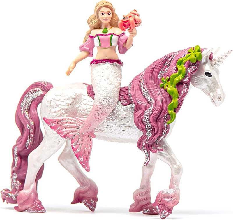 Schleich® BAYALA® figure Sirena Feja na leđima morskog jednoroga 70593