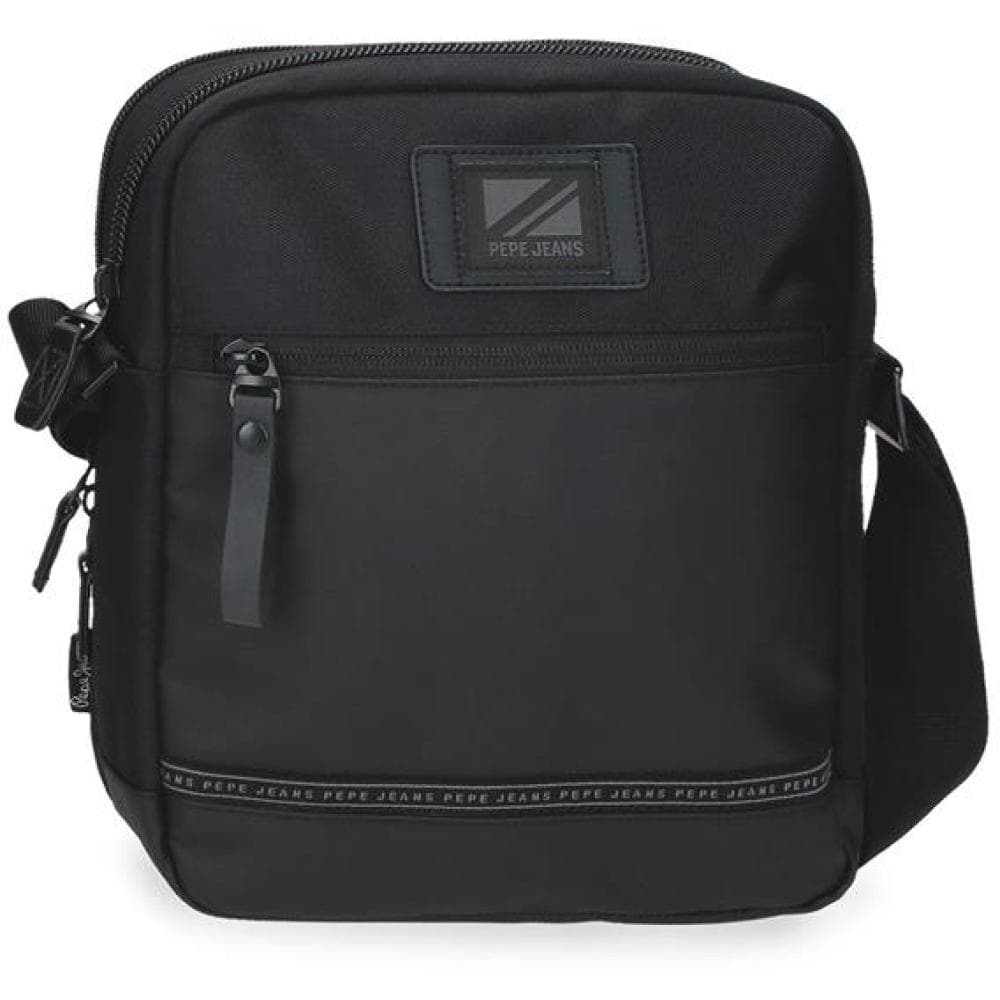 Muška torbica 27cm sa pregradom za tablet Pepe Jeans Stratford black 70457