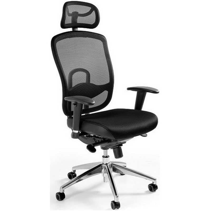 Radna stolica Baristo HR Black